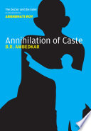 Annihilation of Caste Book