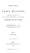 The Life of John Milton ...