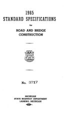 Standard Specifications for Road and Bridge Construction
