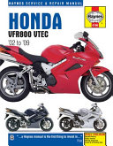Honda VFR800 VTEC  02 to  09 Book PDF