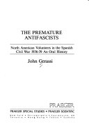 The Premature Antifascists