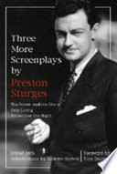 Three More Screenplays by Preston Sturges PDF Book By Preston Sturges