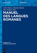 Manuel des langues romanes Pdf