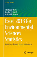 Excel 2013 for Environmental Sciences Statistics