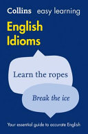Easy Learning English Idioms Book