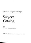 Subject Catalog