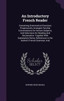 An Introductory French Reader Book PDF