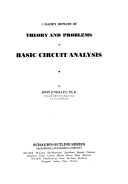 Schaum s Outline of Theory and Problems of Basic Circuit Analysis Book PDF