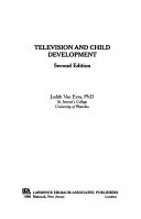 Television and Child Development Book