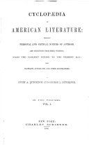 Cyclopædia of American Literature