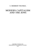 Modern Capitalism and the Jews