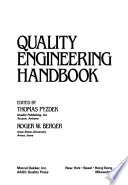 Quality Engineering Handbook
