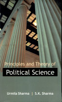 Principles And Theory In Political Science Vol# 1