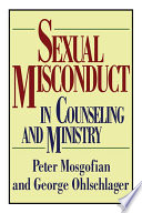 Sexual Misconduct in Counseling and Ministry Book