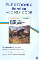 Cognitive Psychology In and Out of the Laboratory Electronic Version