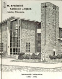 Book St  Frederick Catholic Church  Cudahy  Wisconsin Cover