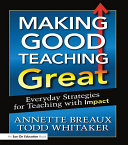 Making Good Teaching Great Pdf/ePub eBook