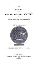 Journal of the Royal Asiatic Society of Great Britain & Ireland