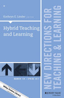Hybrid Teaching and Learning