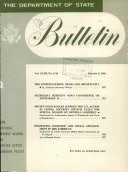 The Department of State Bulletin