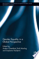 Gender Equality in a Global Perspective Book