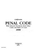 West s California Codes Book