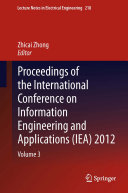 Proceedings of the International Conference on Information Engineering and Applications (IEA) 2012 Pdf/ePub eBook