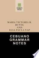 Cebuano Grammar Notes