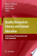 Quality Research In Literacy And Science Education