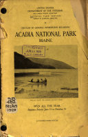 Circular of General Information Regarding Acadia National Park, Maine