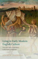 Lying in Early Modern English Culture [Pdf/ePub] eBook
