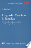 Linguistic Variation In Jamaica