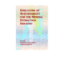 Indicators of Sustainability for the Mineral Extraction Industry