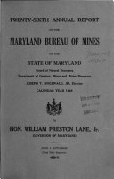 Annual Report of the Maryland Bureau of Mines