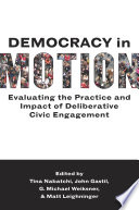 Democracy in Motion Book