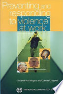 Preventing and Responding to Violence at Work Book