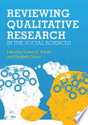 Reviewing Qualitative Research in the Social Sciences Book