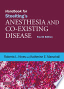 Handbook for Stoelting s Anesthesia and Co Existing Disease E Book