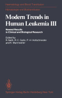 Modern Trends in Human Leukemia III