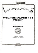 Operations specialist 3 & 2