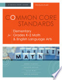 Common Core Standards for Elementary Grades K   2 Math   English Language Arts