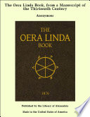 The Oera Linda Book from a Manuscript of the Thirteenth Century