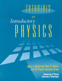 Cover of Tutorials in Introductory Physics and Homework Package