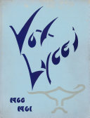 Vox Lycei 1960-1961 Pdf/ePub eBook