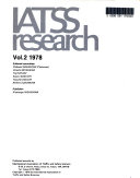 IATSS Research