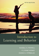 Introduction to Learning and Behavior Book
