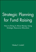 Strategic Planning for Fund Raising