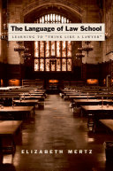 The Language of Law School Pdf/ePub eBook
