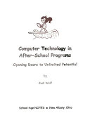Computer Technology in After school Programs Book