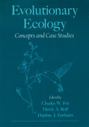 Read Pdf Evolutionary Ecology